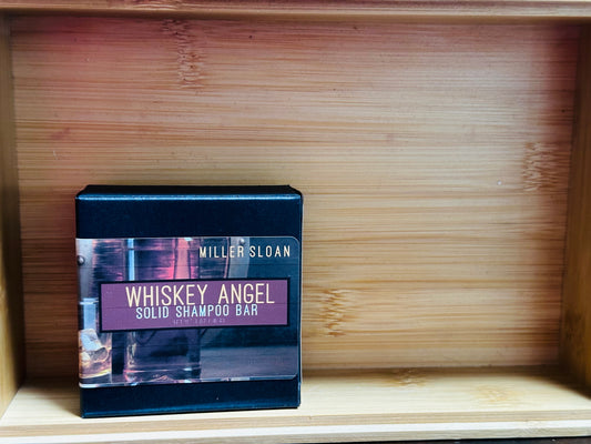 Whiskey Angel Solid Shampoo Bar