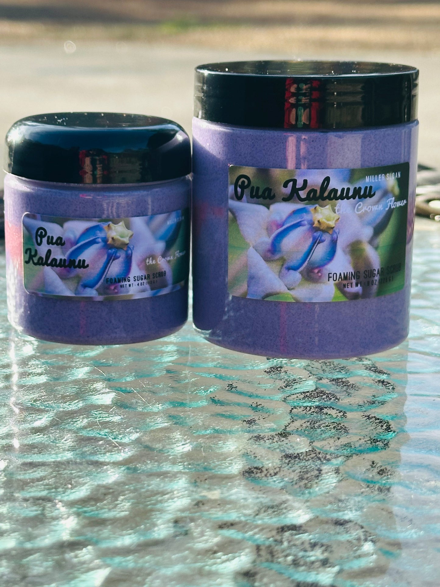 Pua Kalaunu  (The Crown Flower) Foaming Sugar Scrub