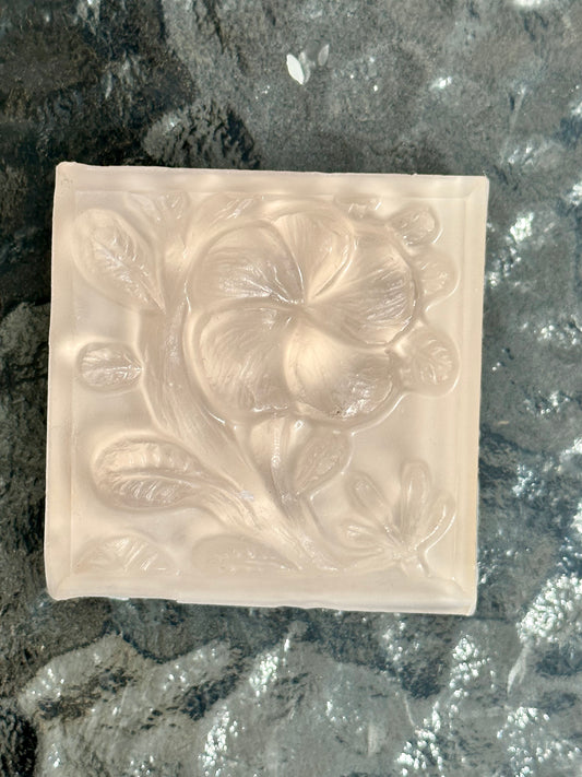 Plumeria Glycerin and Coconut Milk Soap